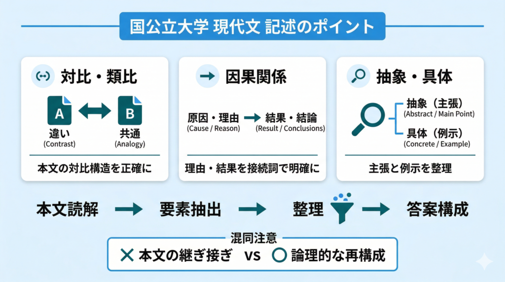 国公立大学現代文攻略の紹介イメージ
